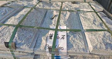 池州芝麻白蘑菇石，自然面