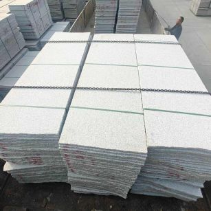 池州芝麻白毛板，石材毛板