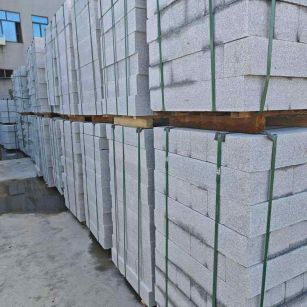 池州芝麻白路牙石，路侧石