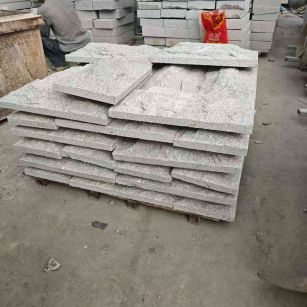 池州芝麻白蘑菇石，自然面