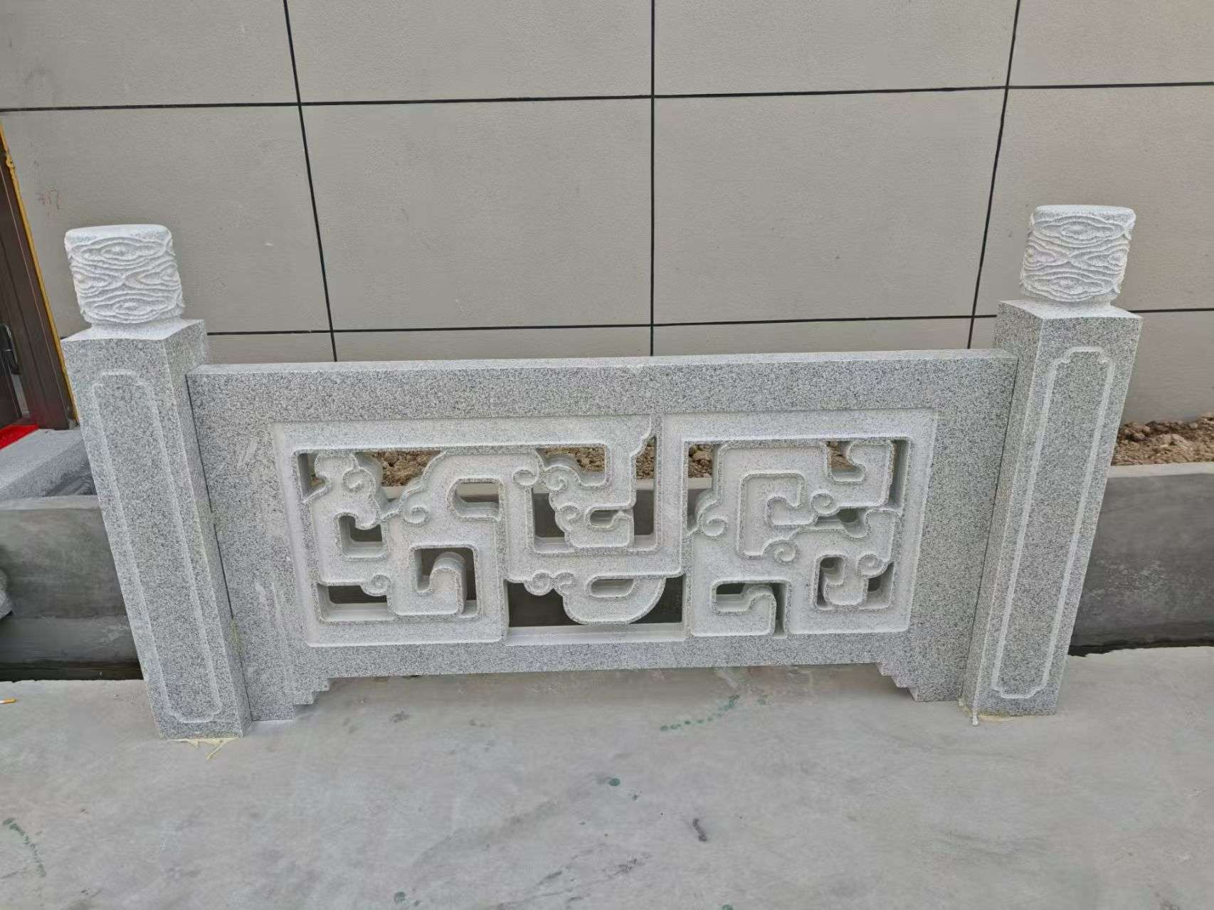 池州芝麻白河道栏杆 桥栏杆
