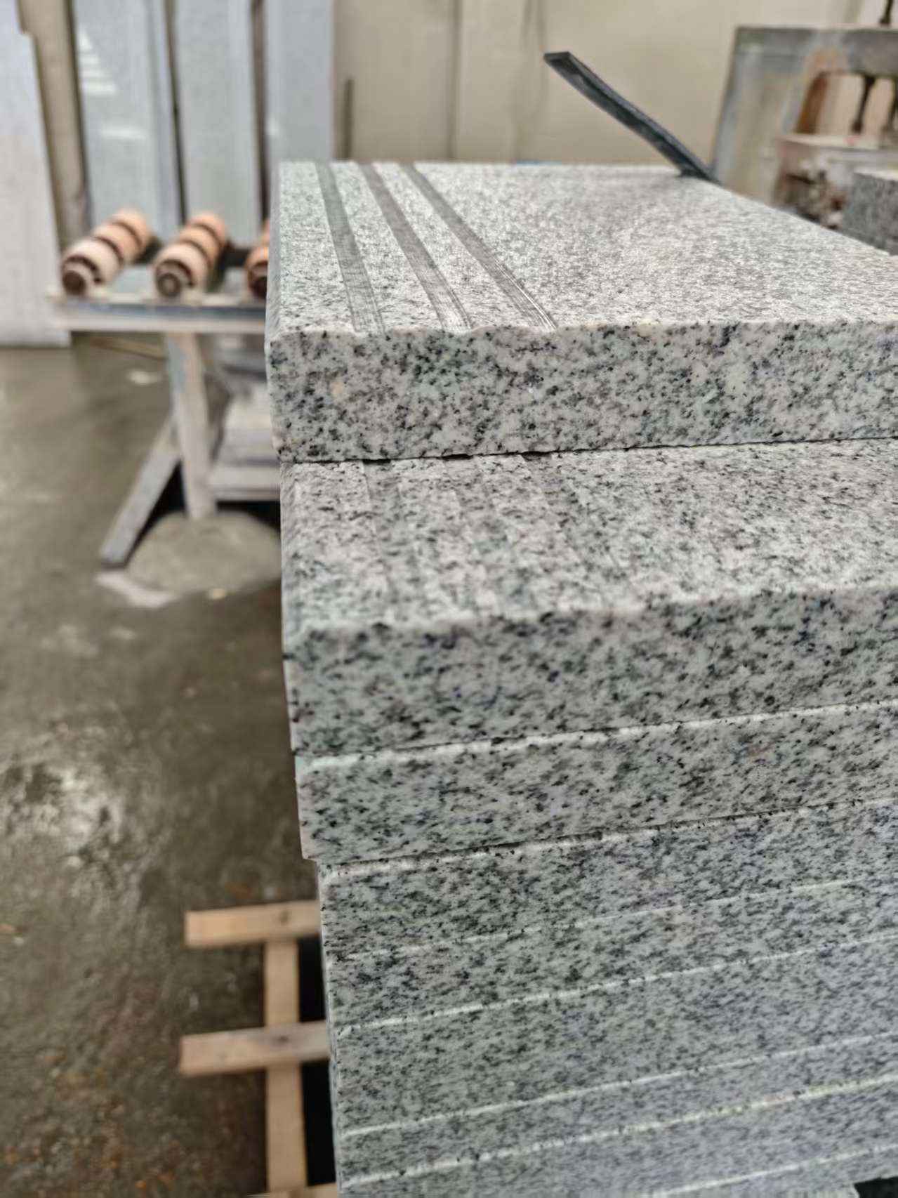 池州芝麻白楼梯踏步