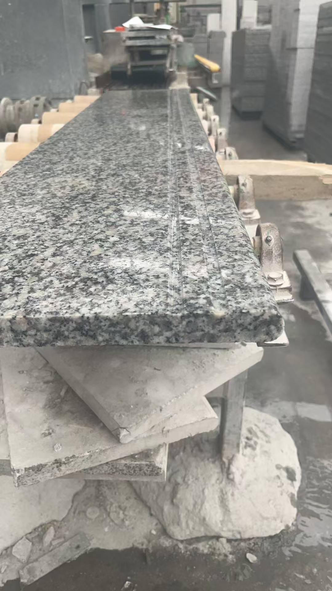 池州芝麻白楼梯踏步 芙蓉白